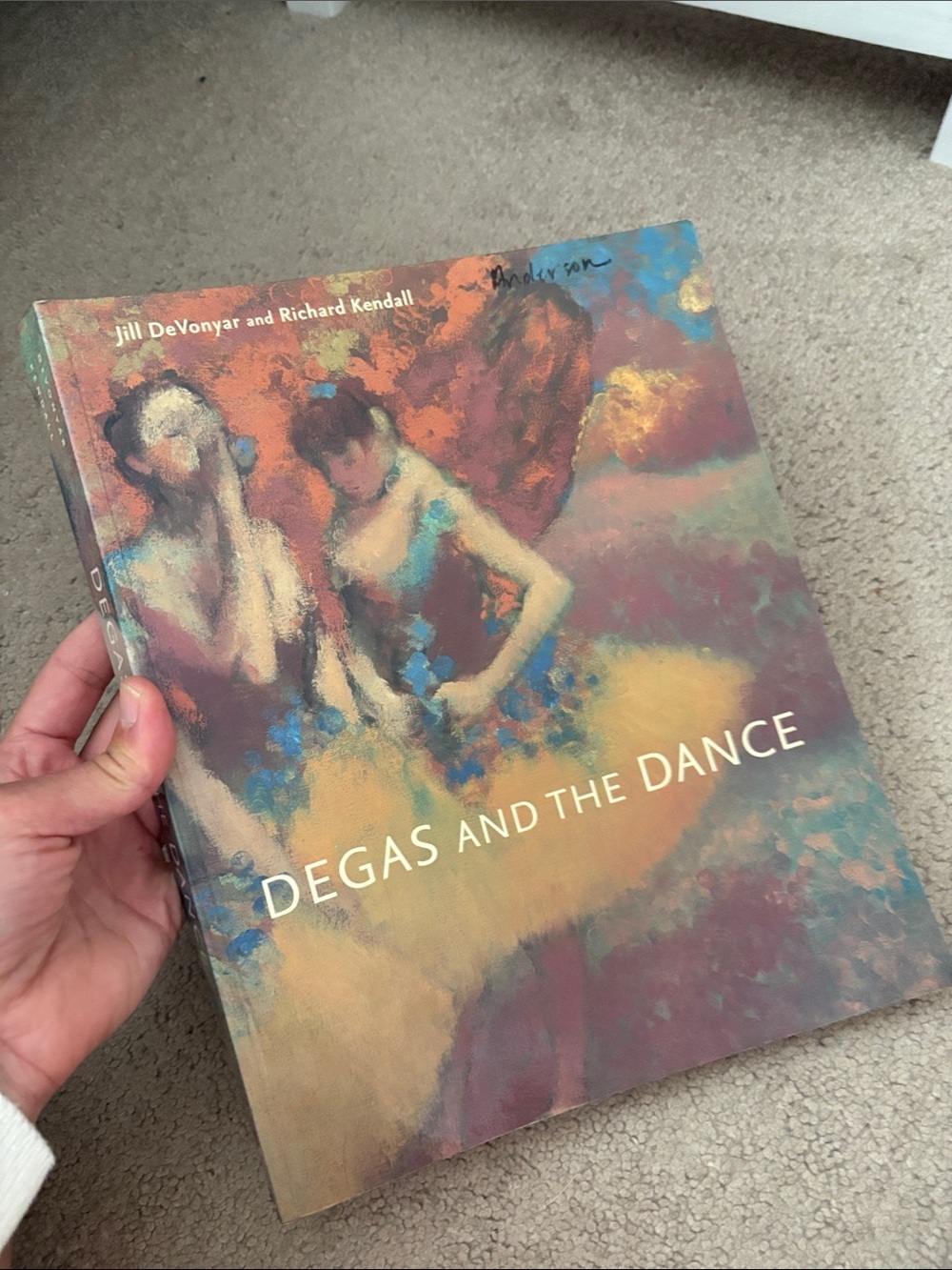 Degas and the Dance Art Book - Multicolor Cover